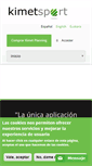 Mobile Screenshot of kimetsport.com
